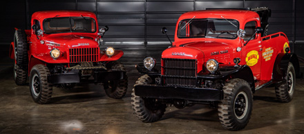 1946 Dodge Power Wagon and Power Wagon Wrecker