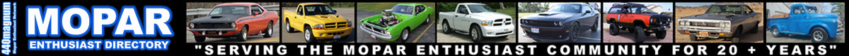 Mopar Enthusiast Directory